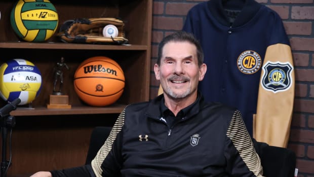 Servite wrestling coach Alan Clinton praises CFP national champion Mason Graham on CIF Southern Section Sitdown